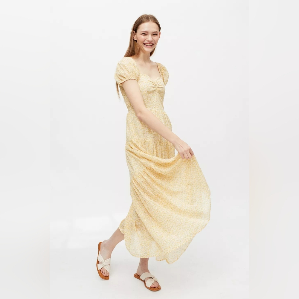 Billabong Sunrise Maxi Dress Long Floral Dress - Picture 3 of 15